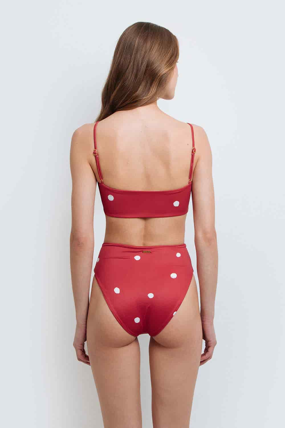 Bottom de Bikini Lola Wine Dots - miniatura 1