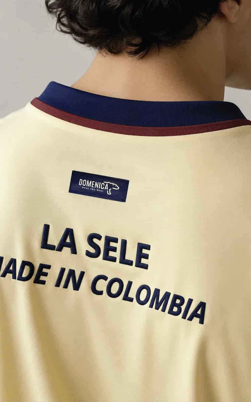 TSHIRT COLOMBIA AMARILLA - UNISEX - miniatura 8