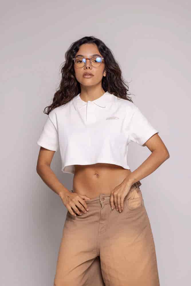 CropTop Polo Motion-Beige - miniatura 19