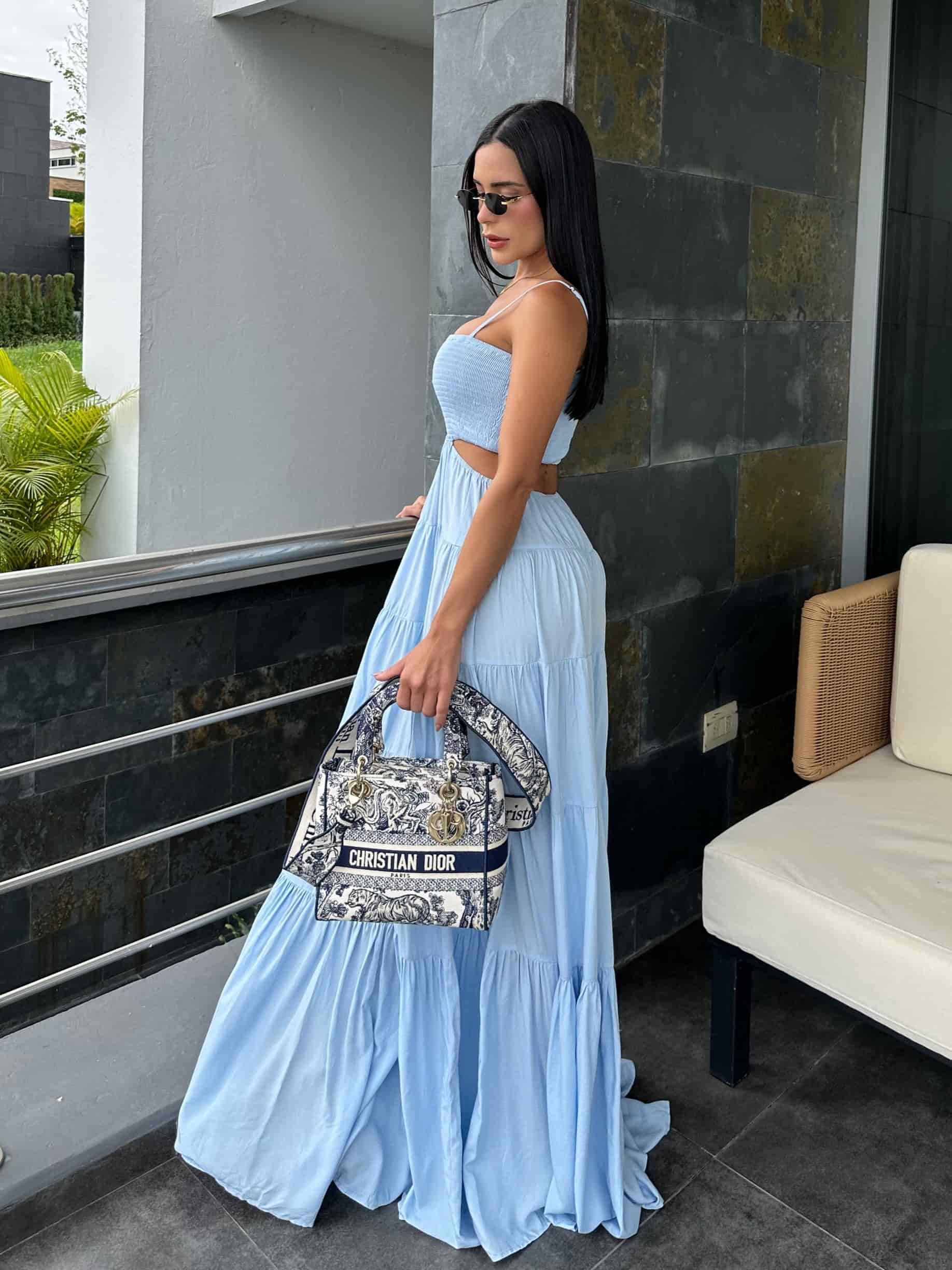 VESTIDO ASTRID AZUL - miniatura 2