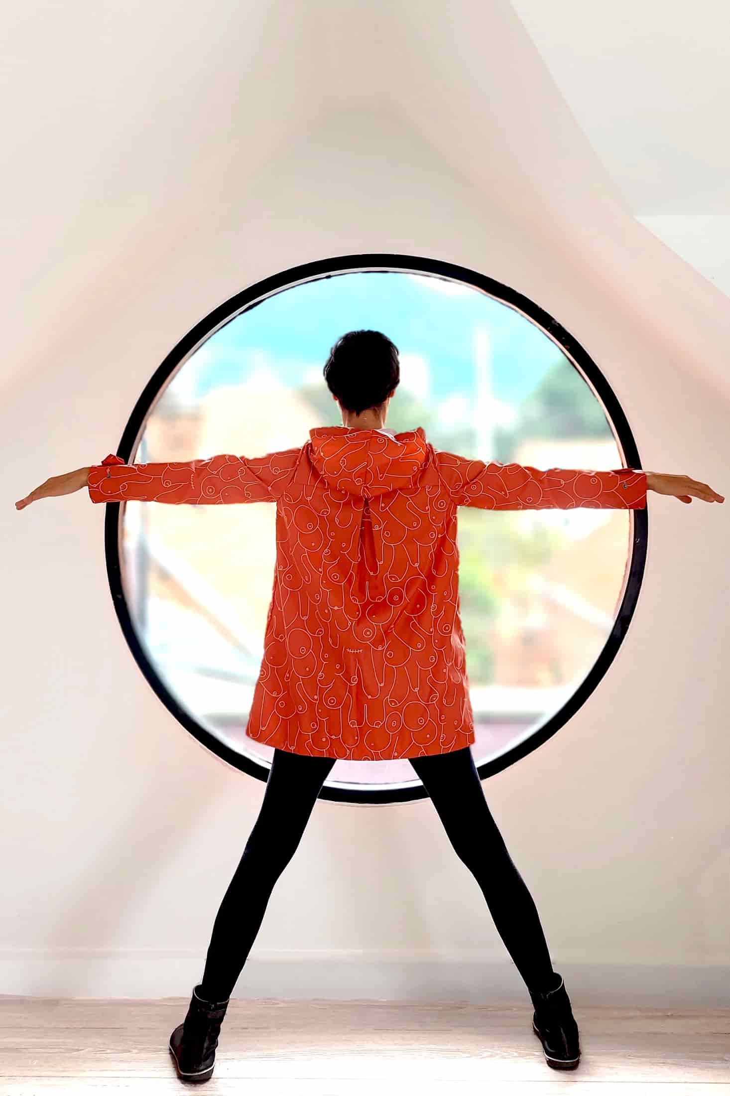 Tetas | Raincoat para Mujer - miniatura 2