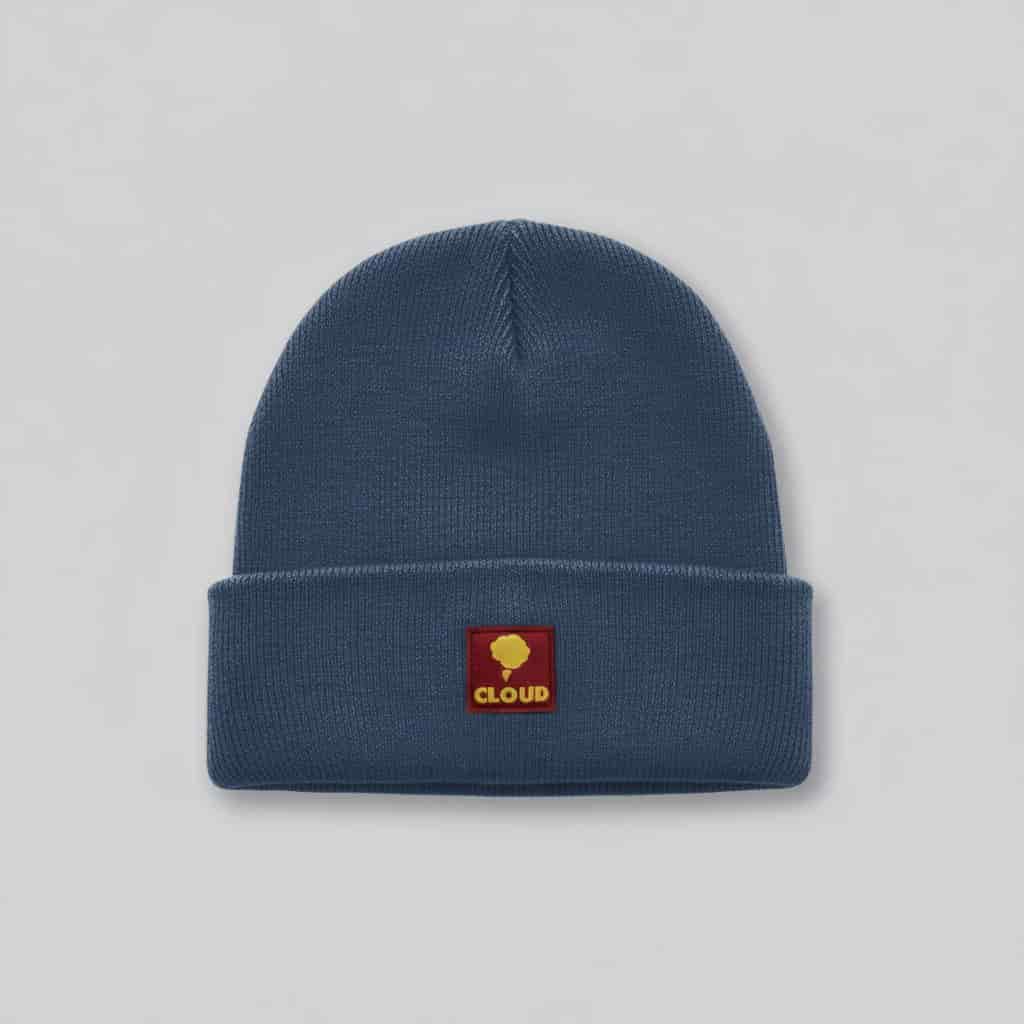 Beanie clásico azul steel - miniatura 1