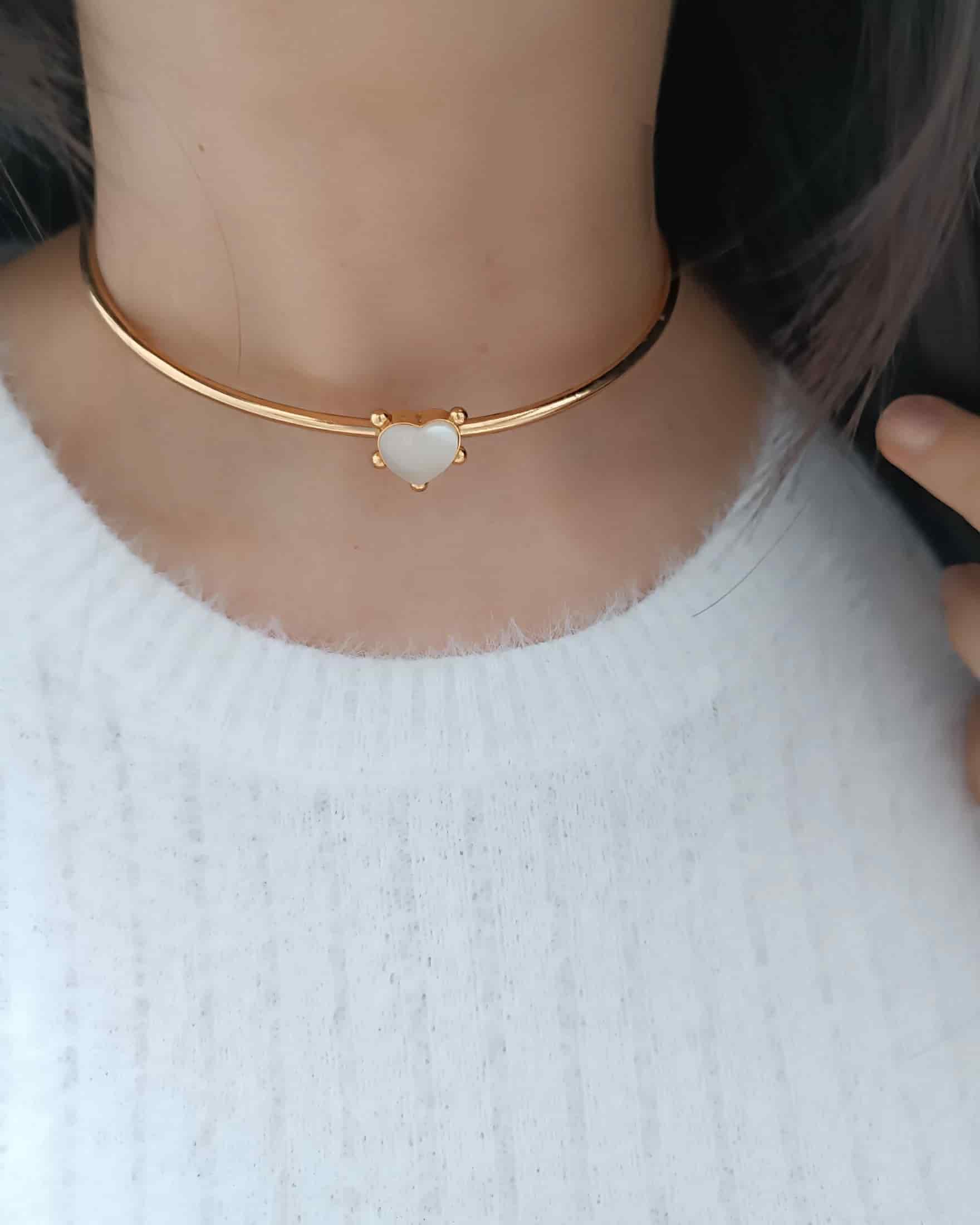 Choker Becky con nácar - miniatura 2
