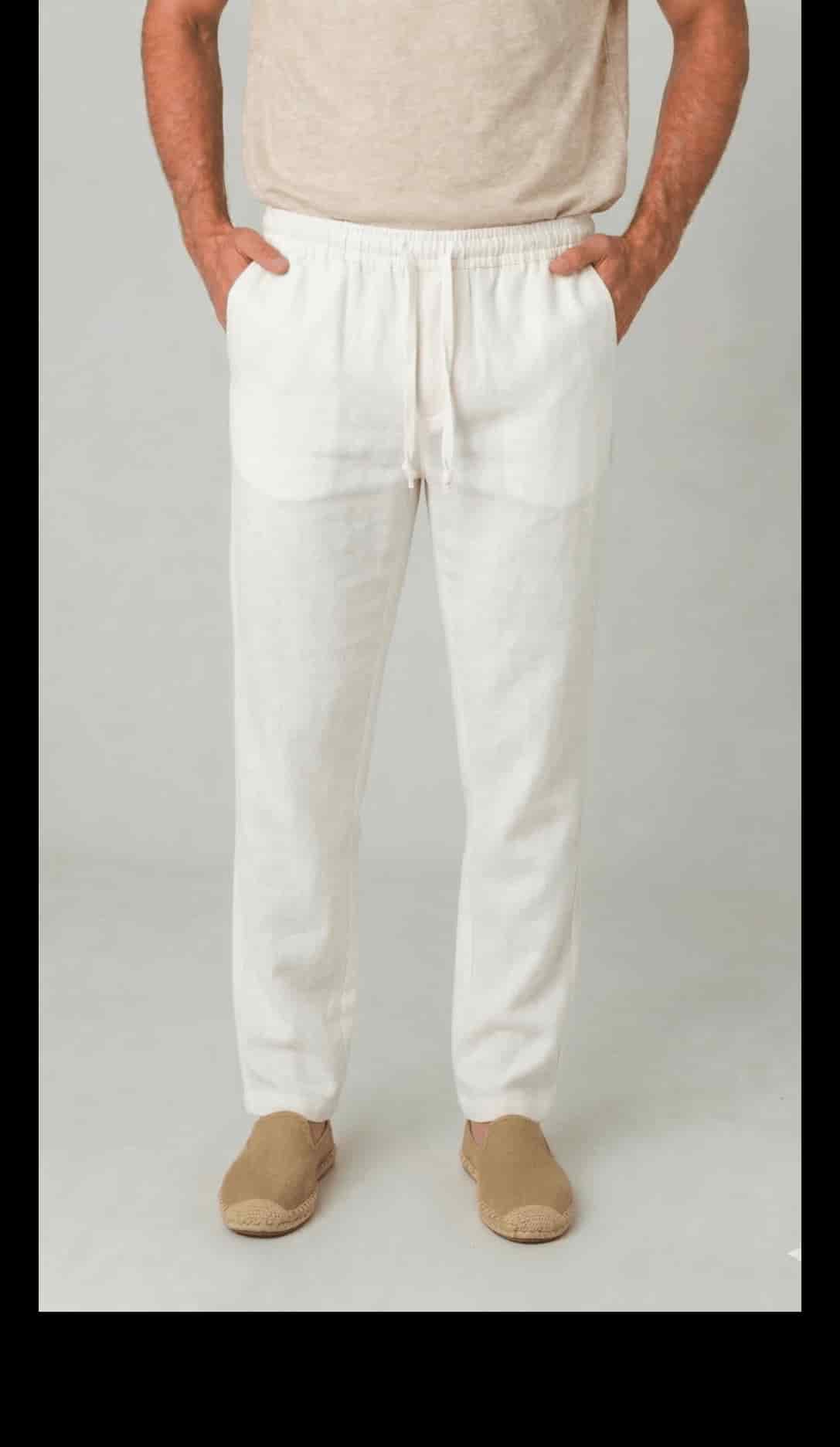 Pantalon Lino Resortado JS - miniatura 3