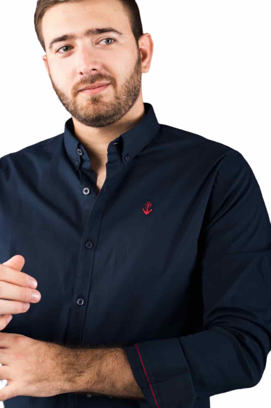 Camisa Navy A Roja - miniatura 3