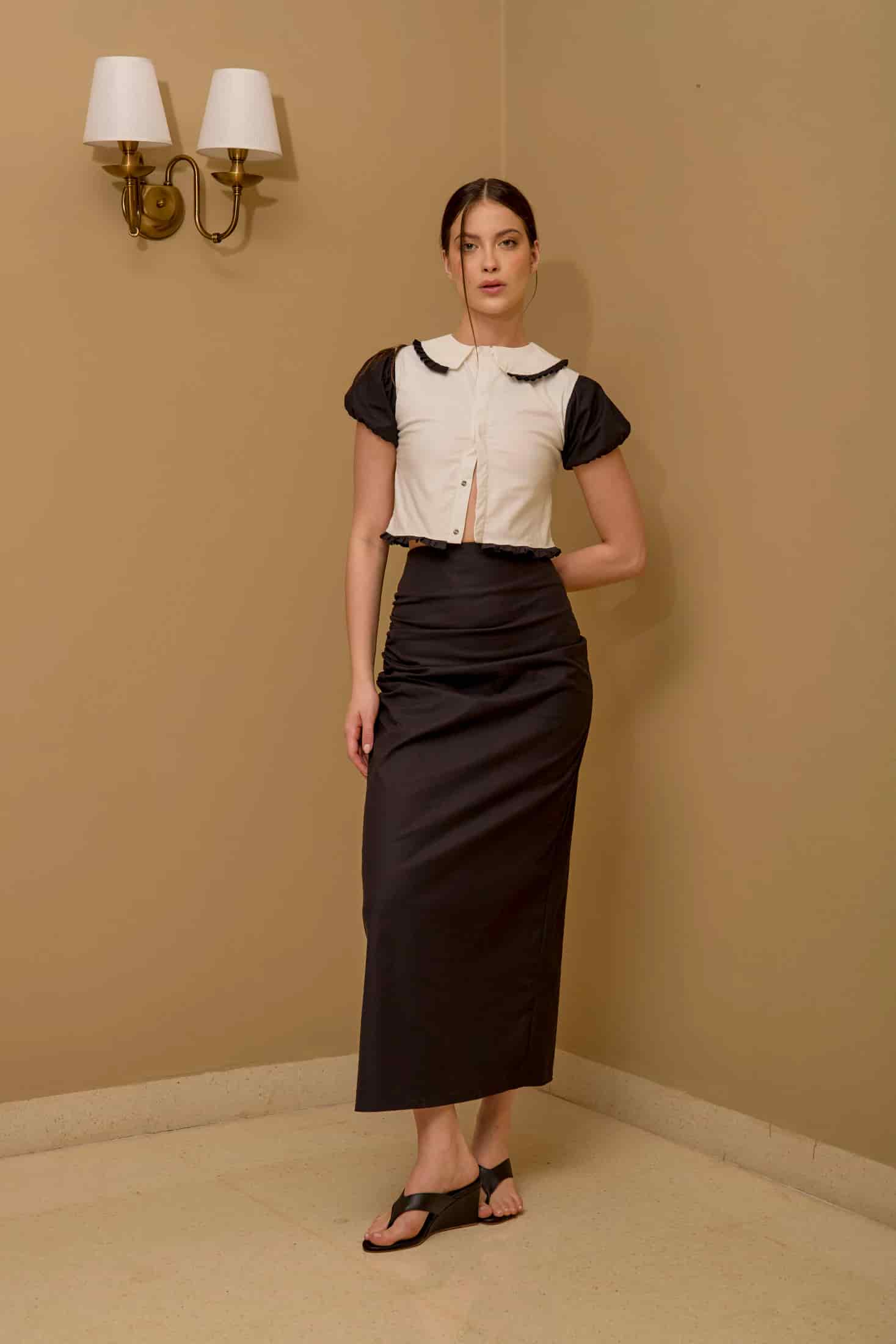 Falda Cambridge Negro - miniatura 7