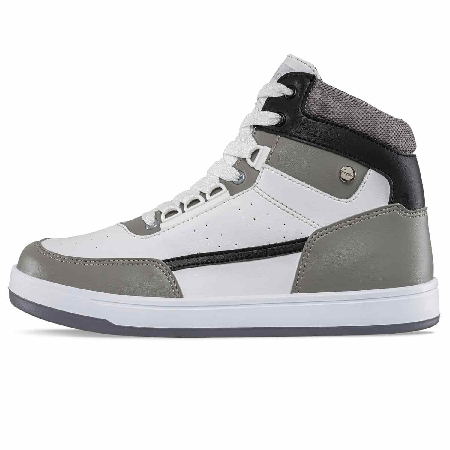 Tenis Urbanos Saitama Blanco-Gris Croydon para Hombre - miniatura 2