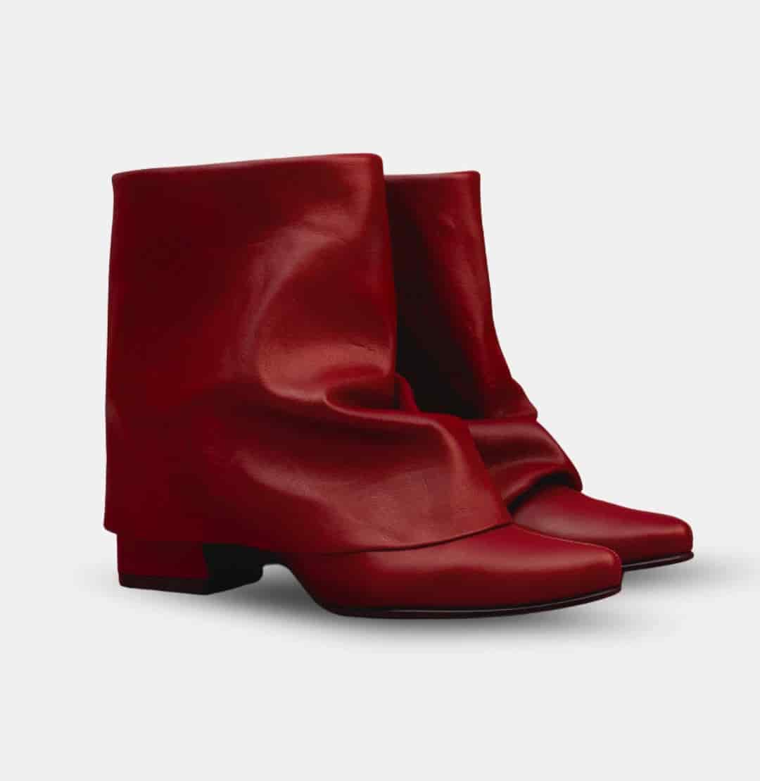 Boots pants - BURGUNDY - miniatura 2