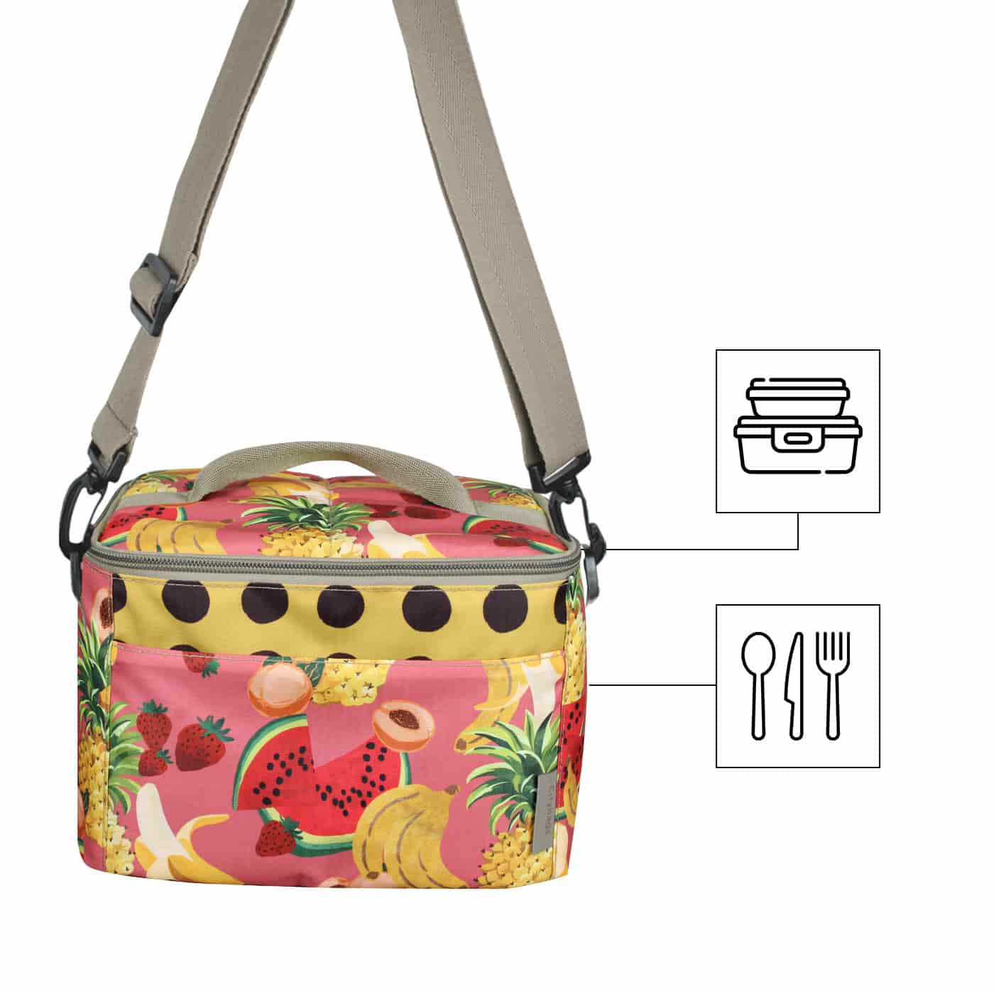 Lonchera Clasica Ultra Citybags Estampado Salpicon - miniatura 3