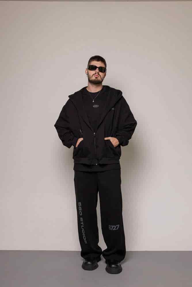 Hoodie 87/27 Sgo-Negro - miniatura 3
