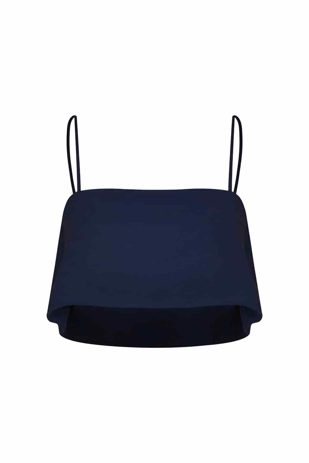 Crop top notre-dame azul - miniatura 1