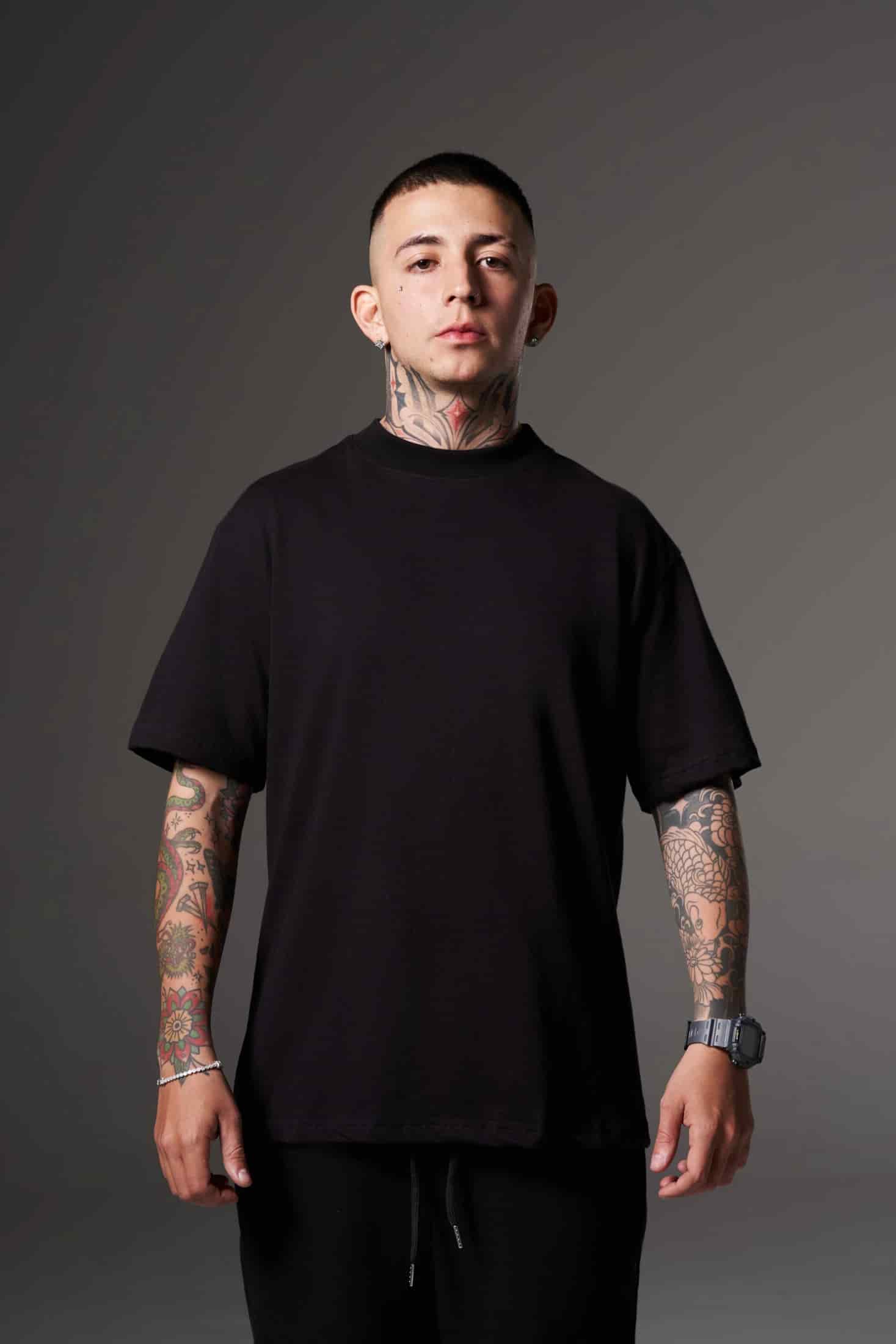 BLANK NEGRO 250 GSM 100% ALGODON - miniatura 2