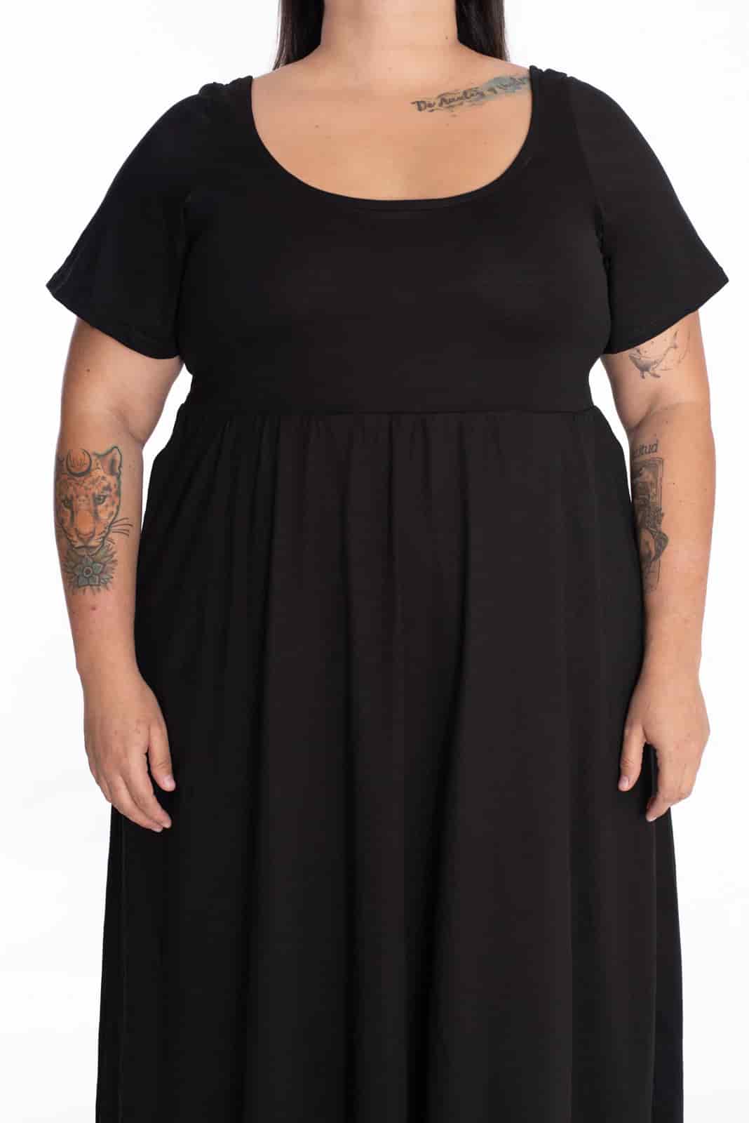 Vestido Vanessa Negro - miniatura 3
