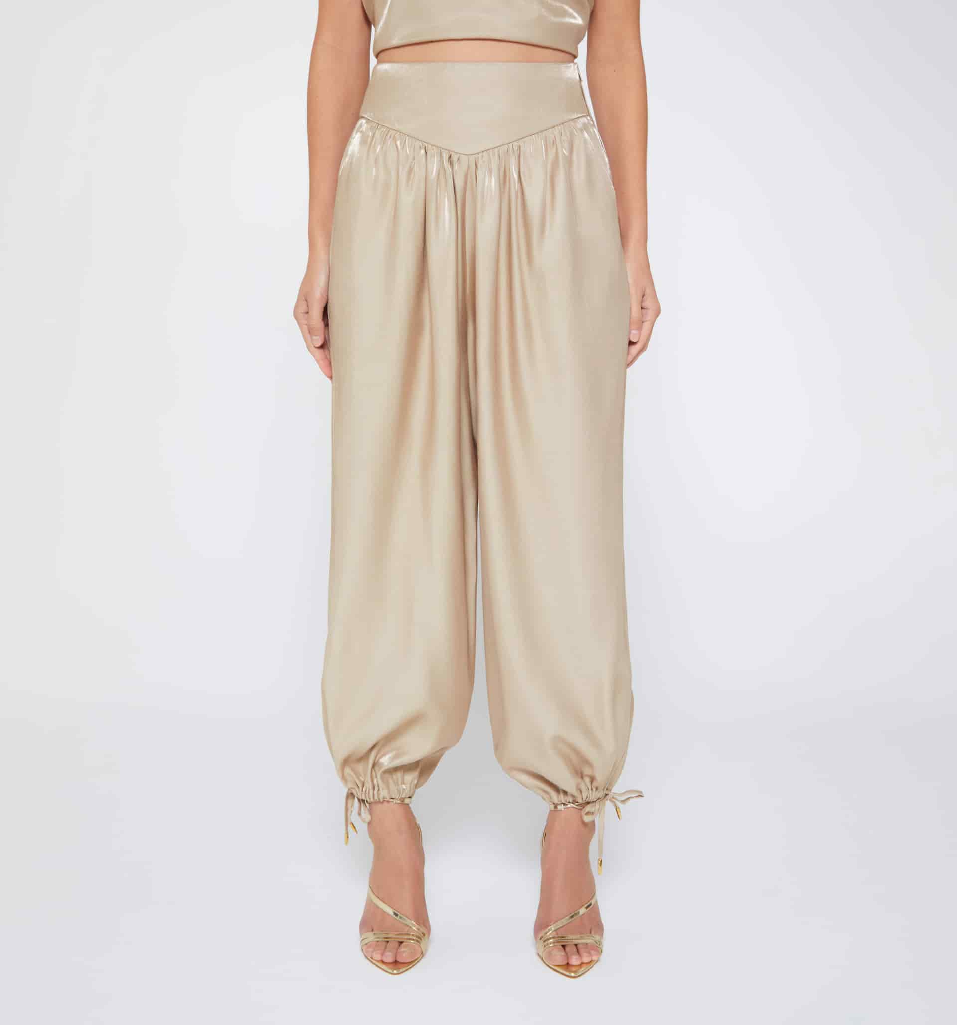 Pantalon aladin con pretina ancha - miniatura 7