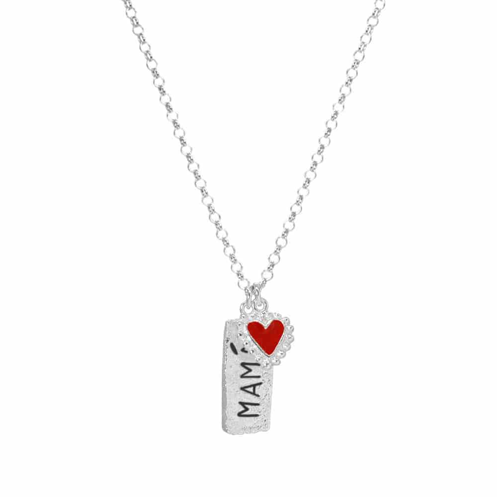 PreOrder Cadena Mamá Tag Plata - miniatura 3