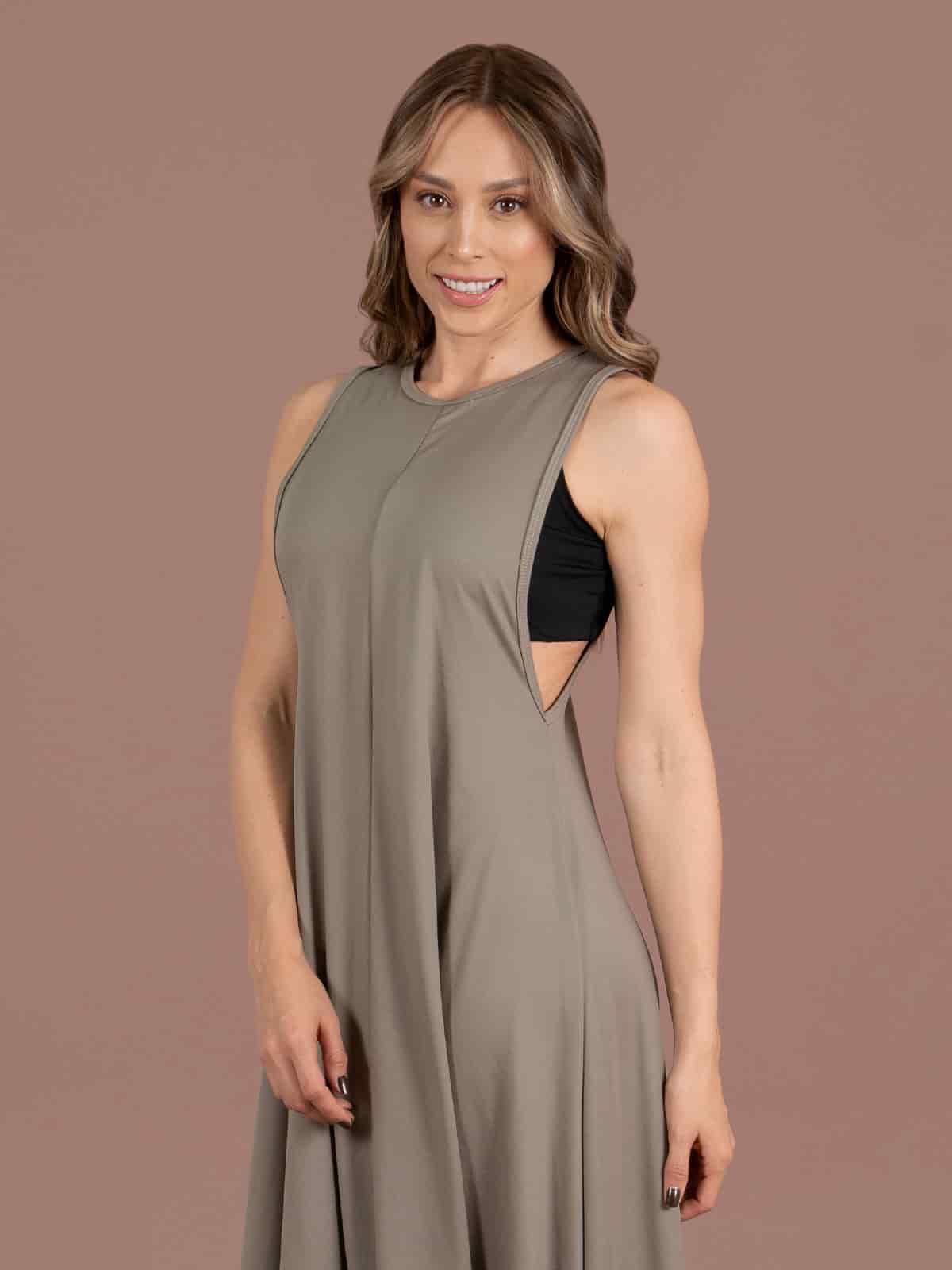 vestido danila melon gray - miniatura 4