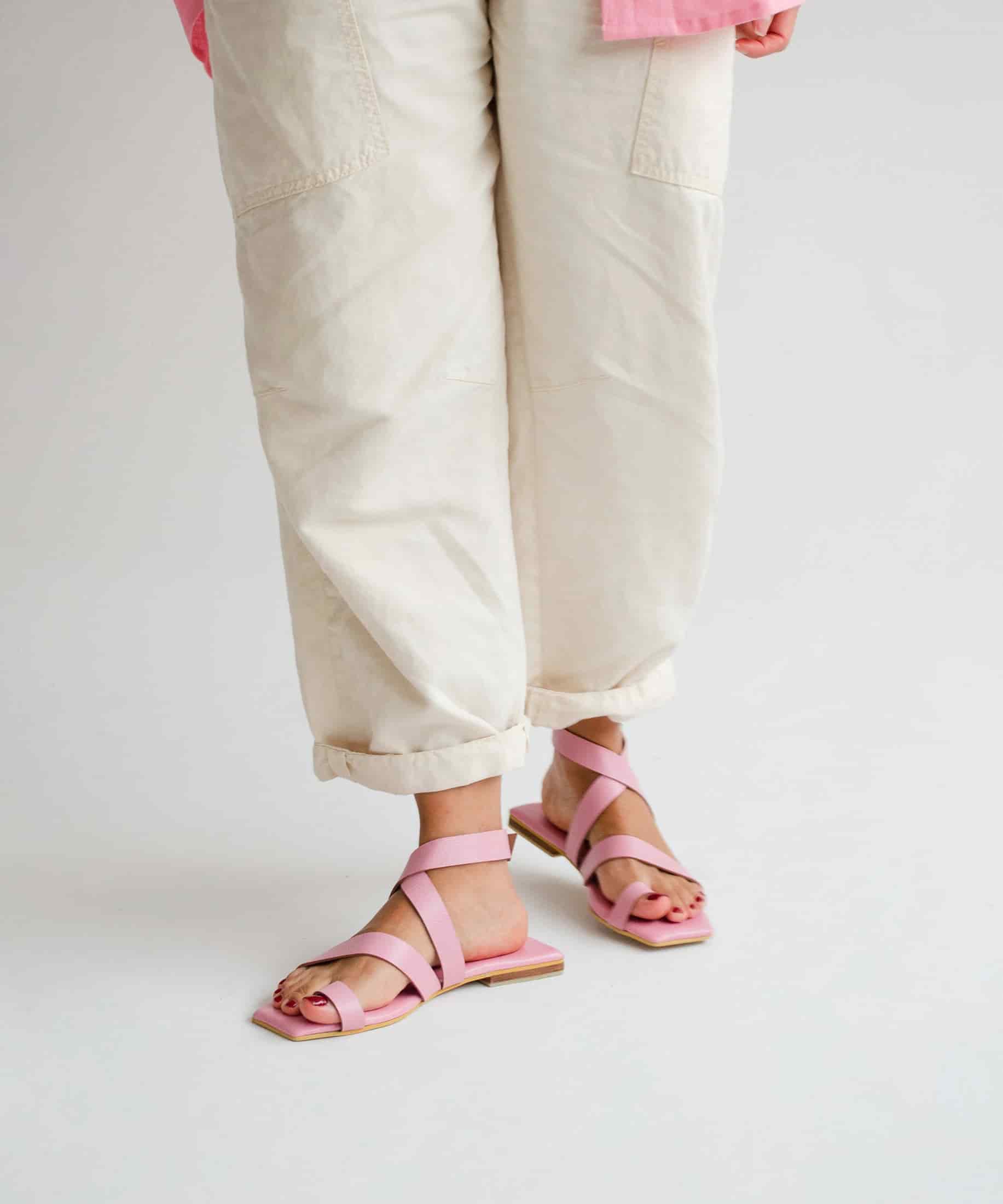 The Cora Sandal - Pink Lemonade - miniatura 4