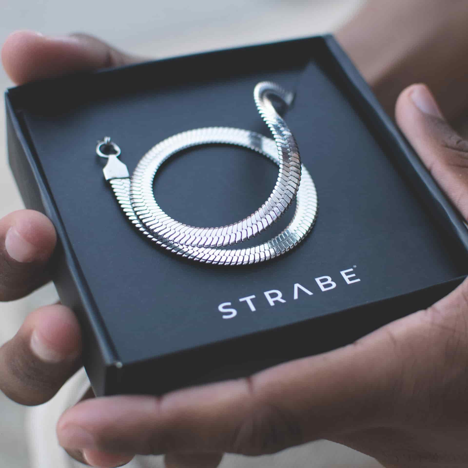 Cadena Silver Snake STRABE - miniatura 1