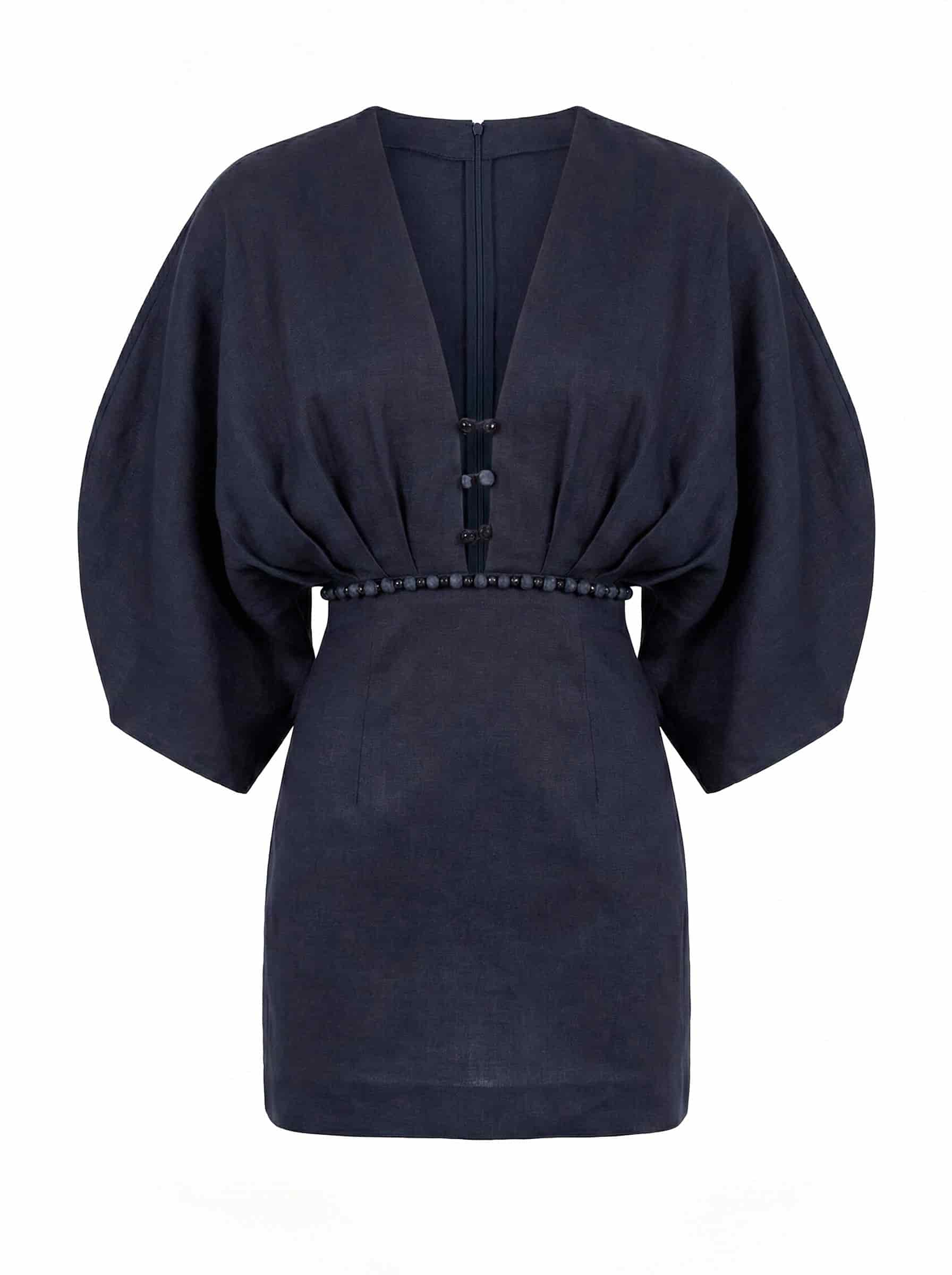 ABELLA DRESS NAVY - miniatura 1