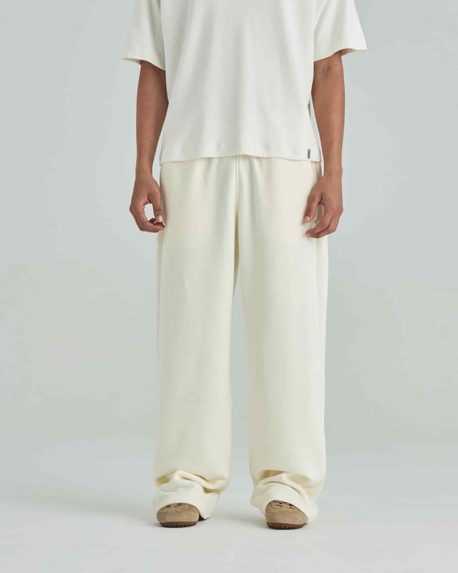 Blanks Barrel Straight Pants Cream - miniatura 2