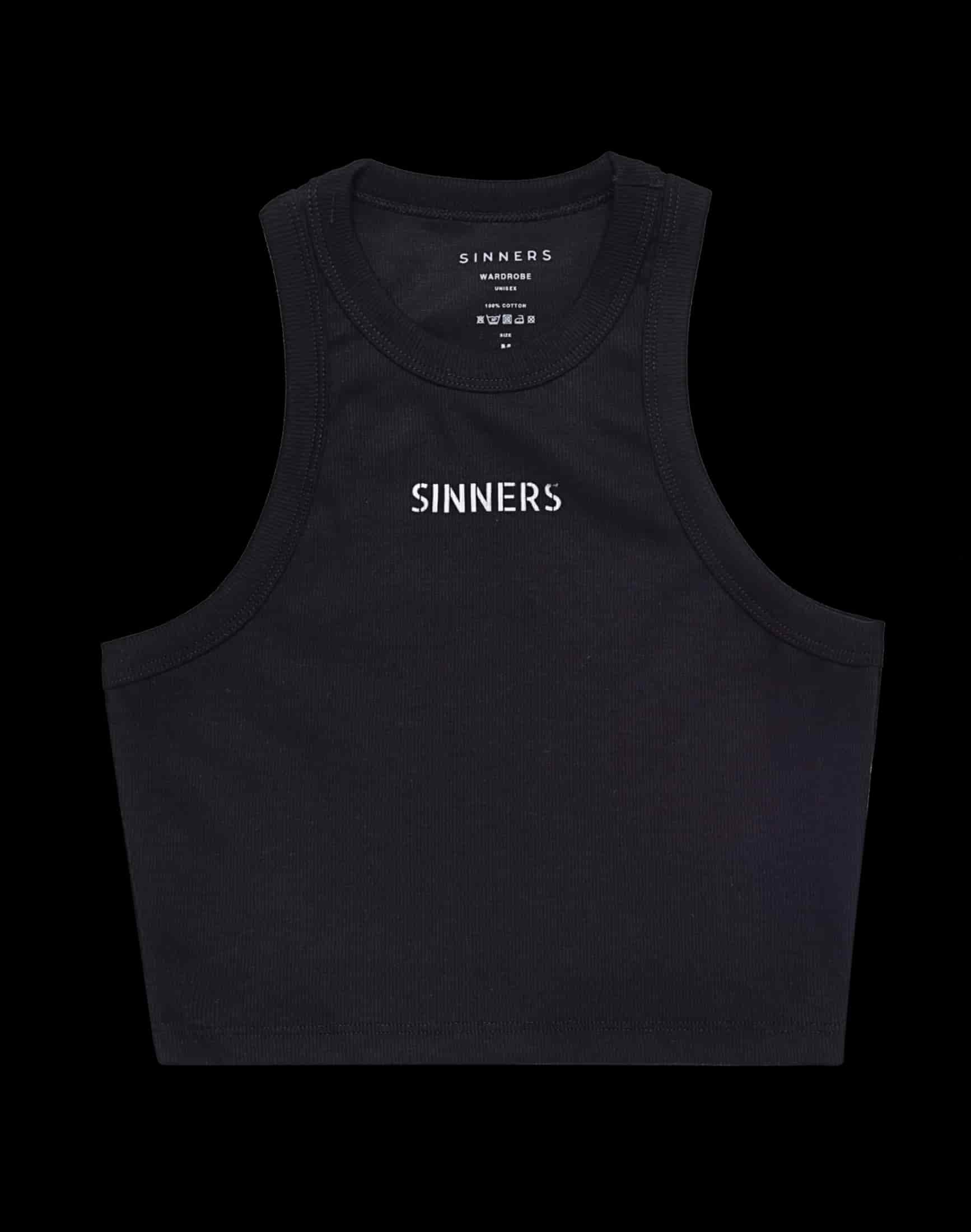 SINNERS BLACK WOMEN TANK TOP - miniatura 1