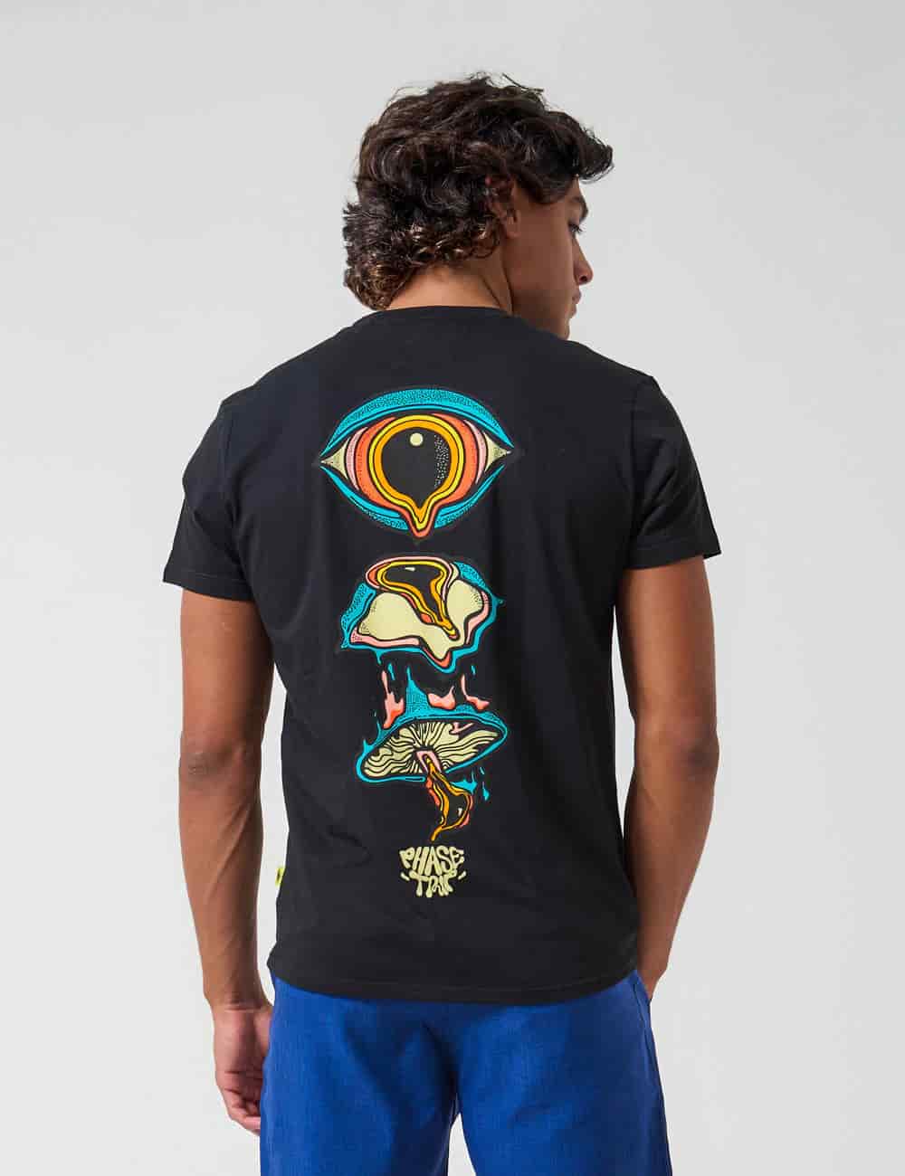 Camiseta Regular Fit Phase Trip negro Hombre - miniatura 1