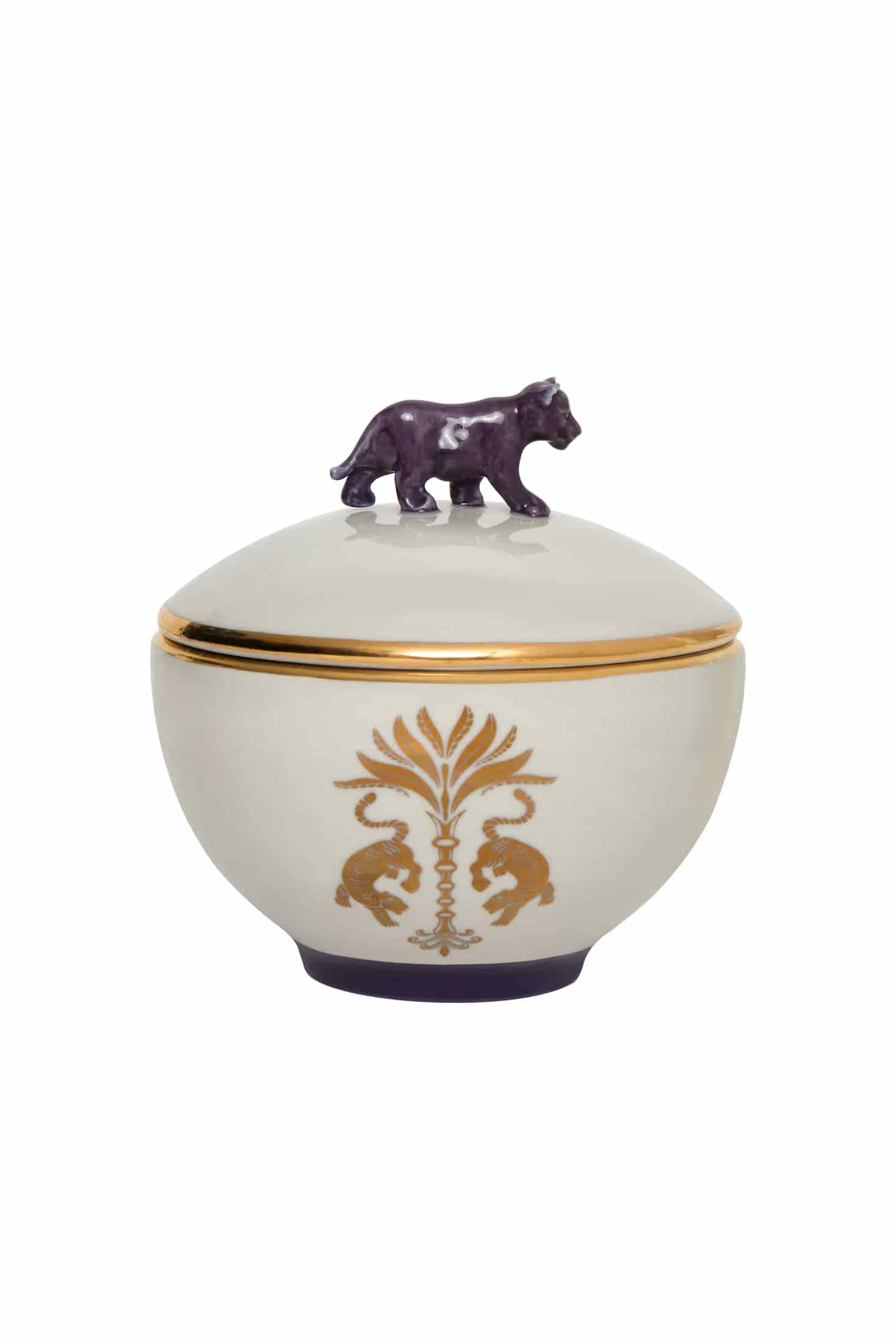 Tiger Bowl / Purple & Gold - miniatura 1