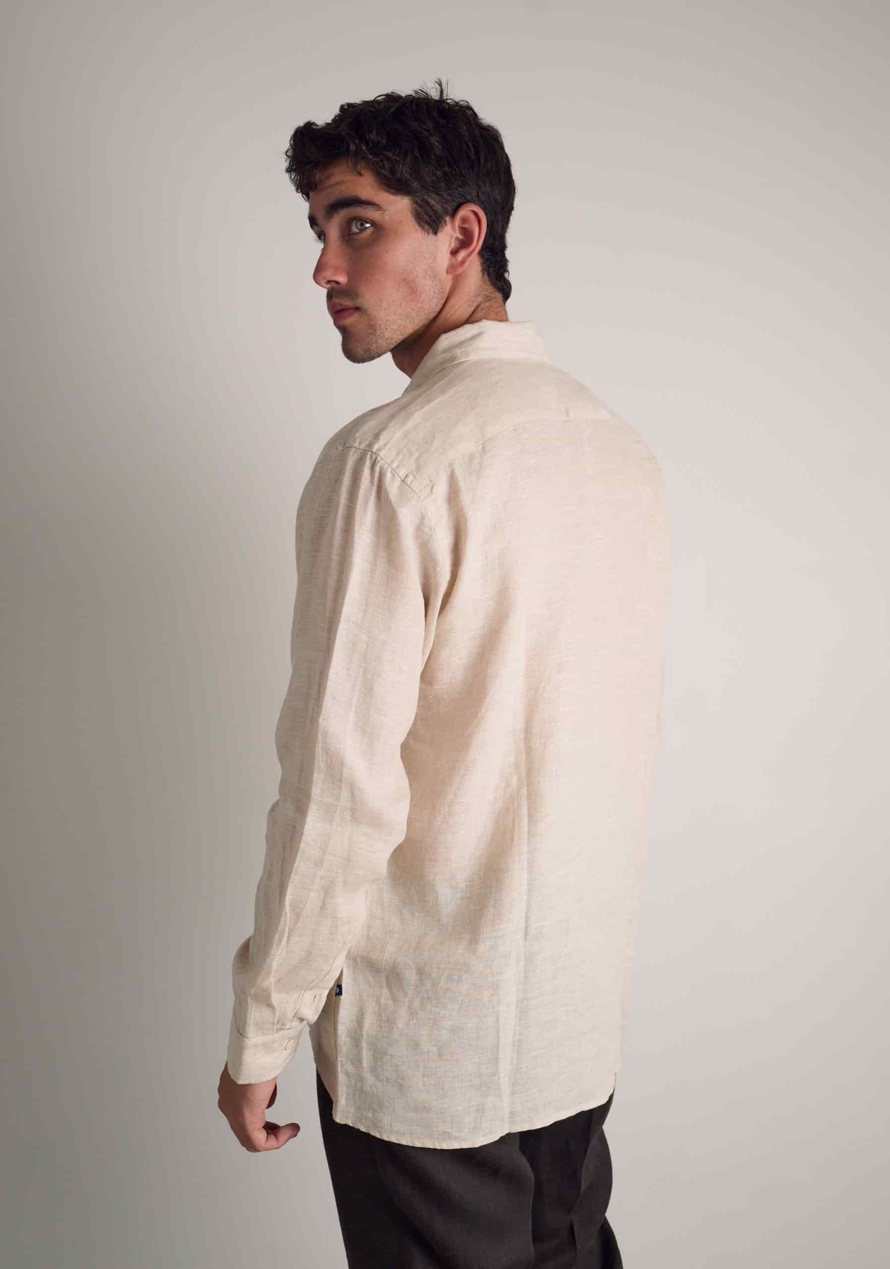 Camisa H Cachao Guayabera Avena - miniatura 5