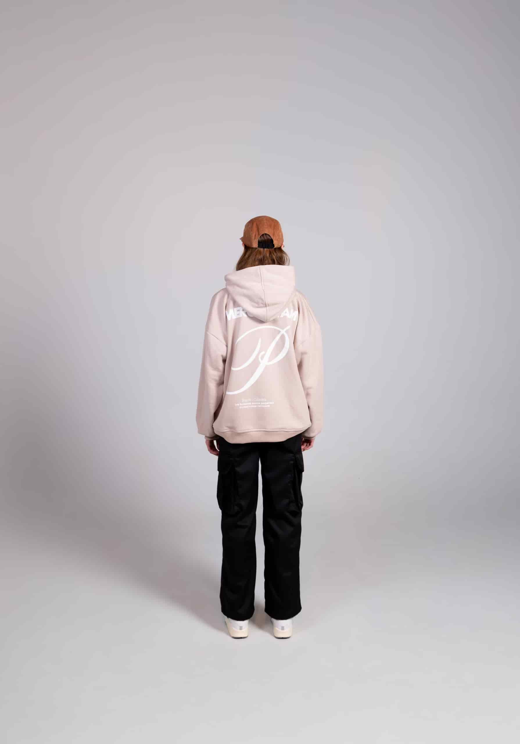 Hoodie Oversize Beigie - miniatura 2