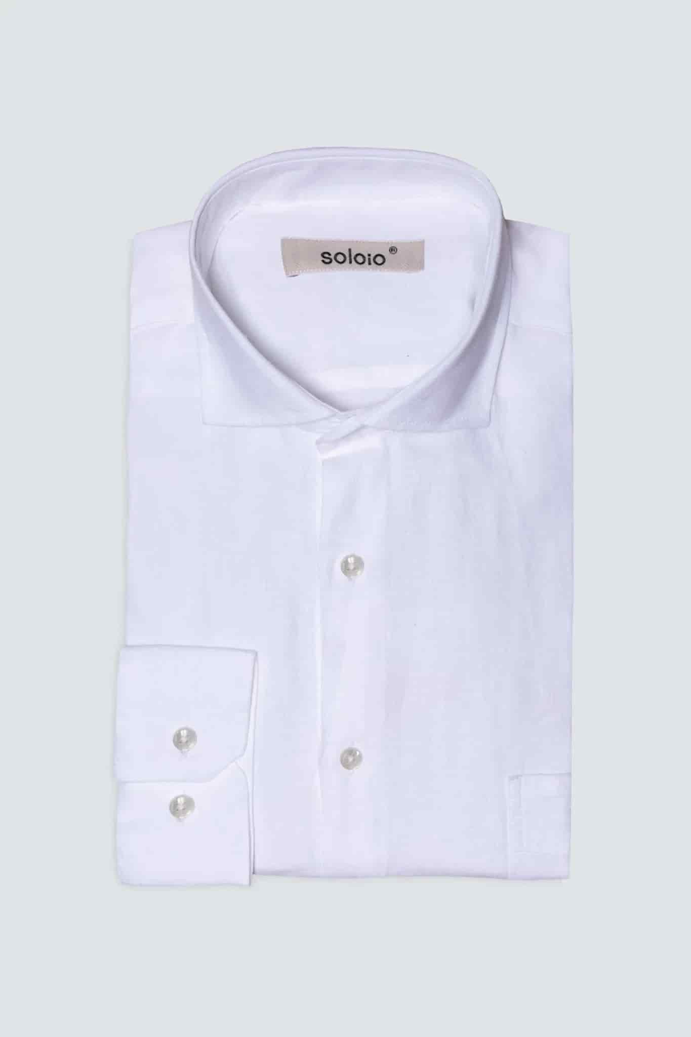 Men's guayabera linen pockets shirt - miniatura 5