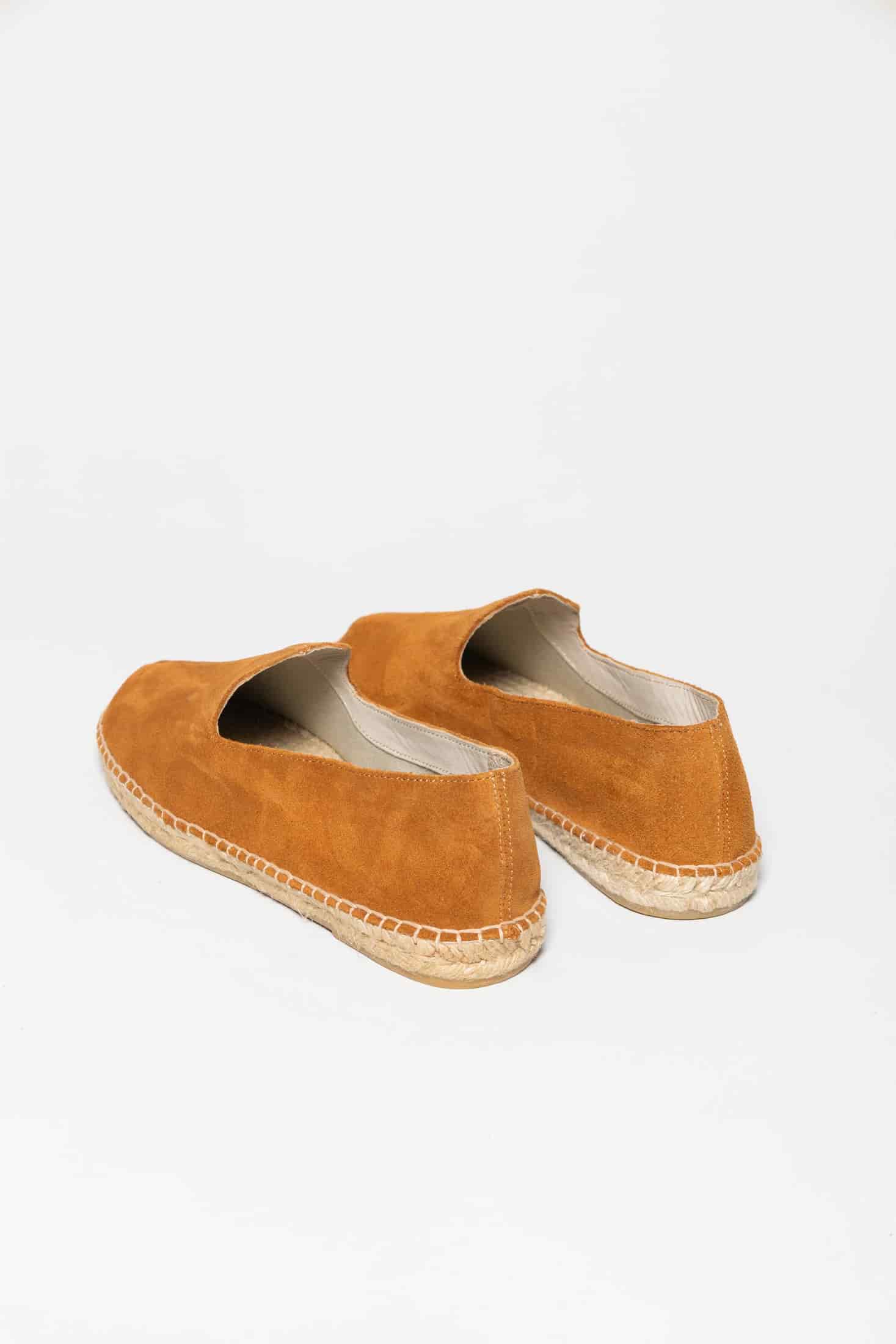 Men's leather espadrille camel - miniatura 3