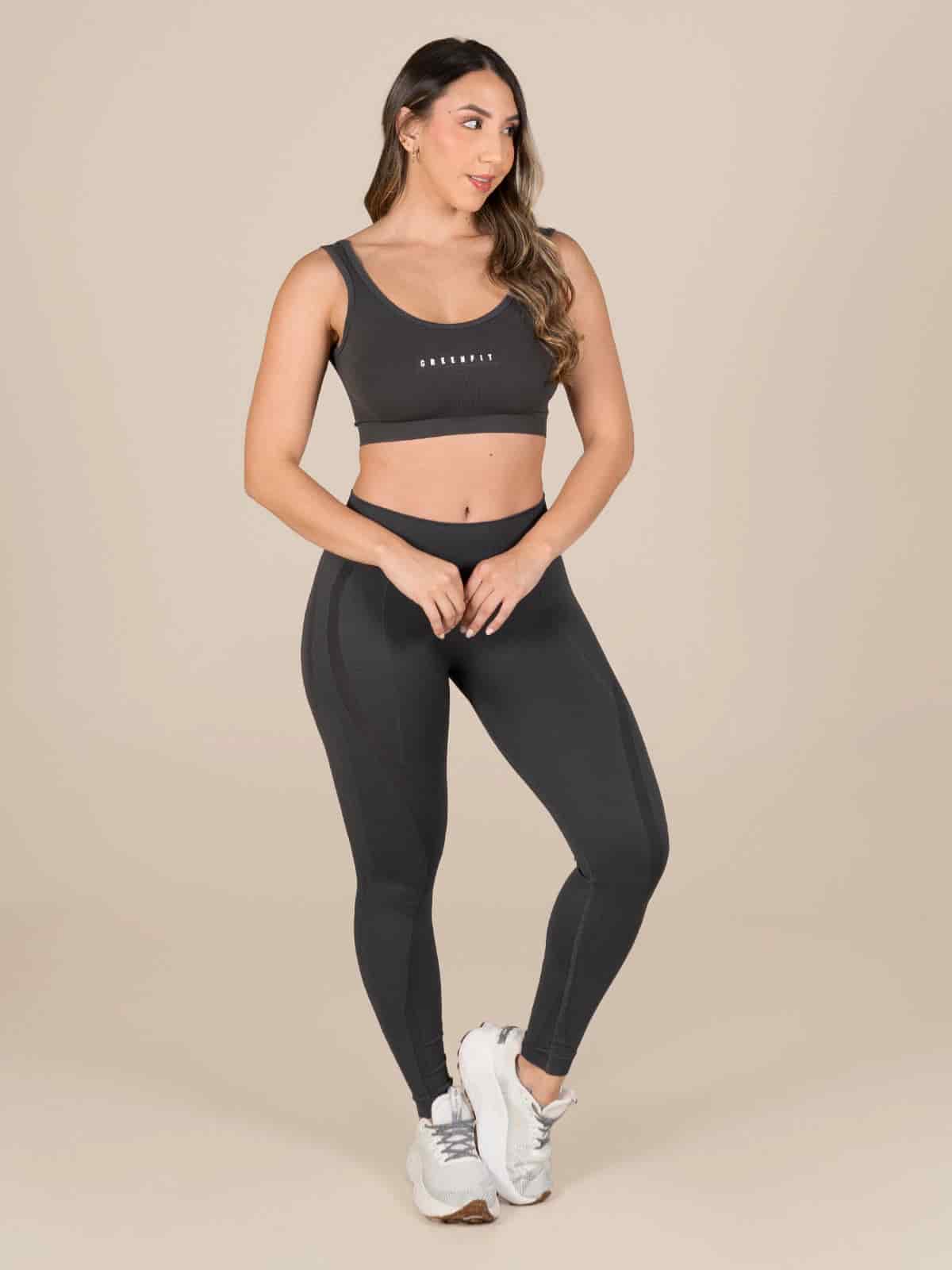 Darma leggins set seamless Gris - miniatura 1