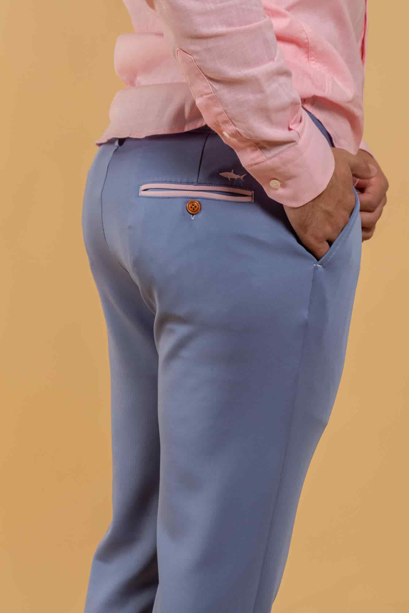 PANTALON POCKET AZUL CLARO - miniatura 2