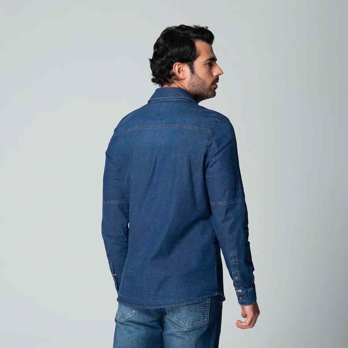 Camisa Denim Regular Dallas - miniatura 4
