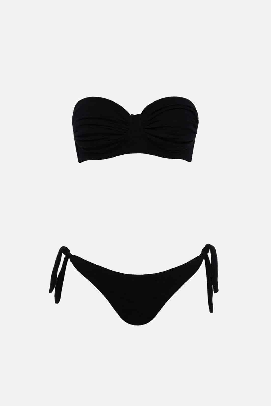 BIKINI TOP FRANCESCA NEGRO - miniatura 7