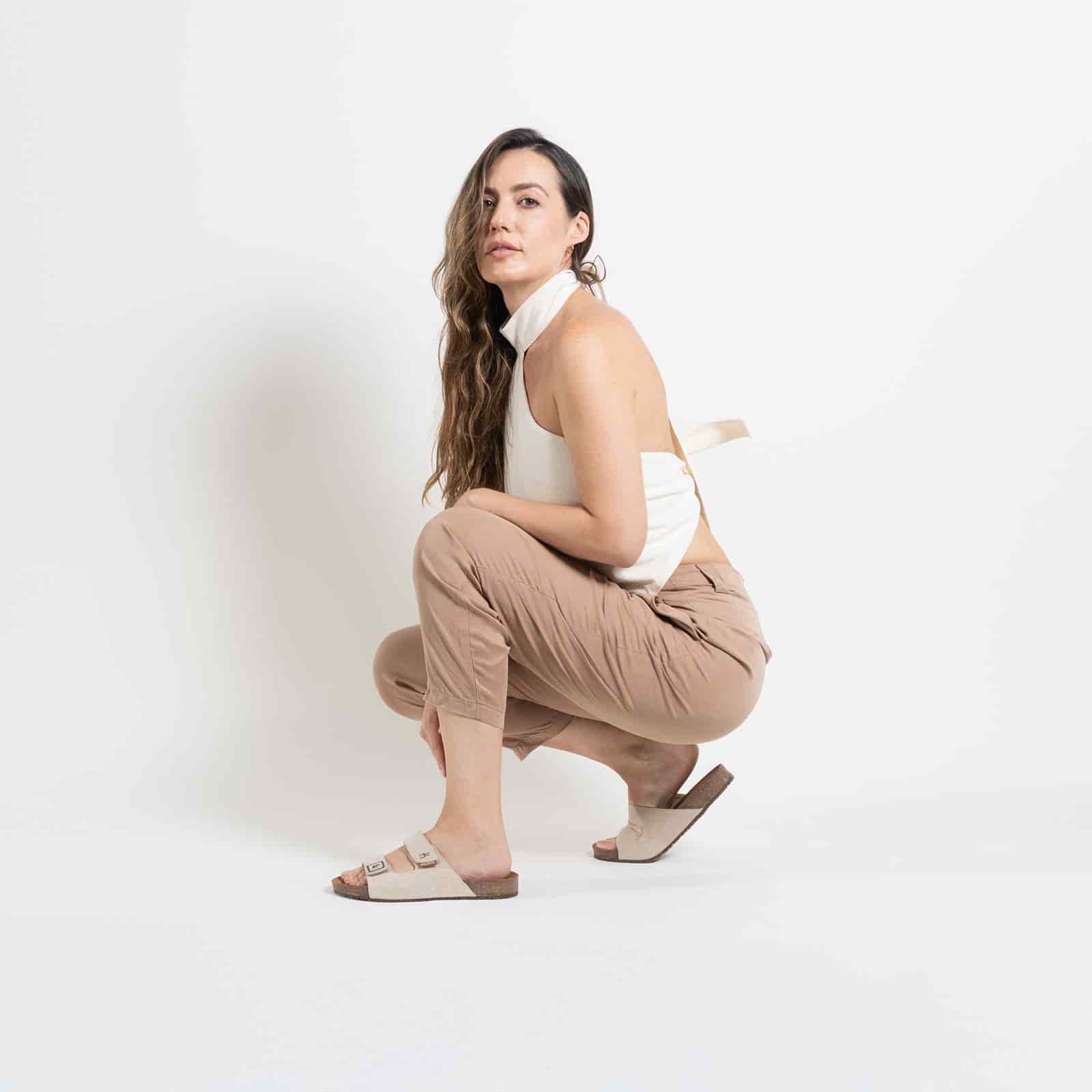 Sandalias "Ruta" Beige - miniatura 10
