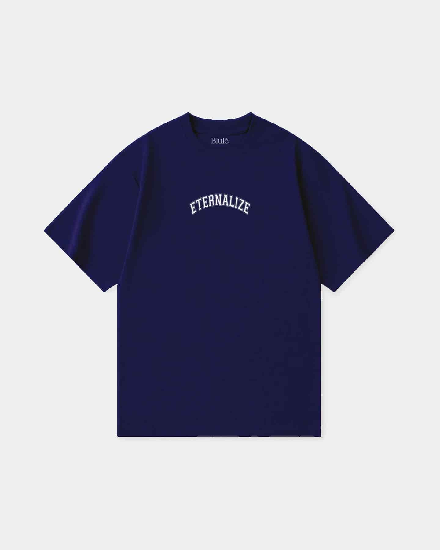 Oversized T Shirt Eternalize Blue Navy - miniatura 2