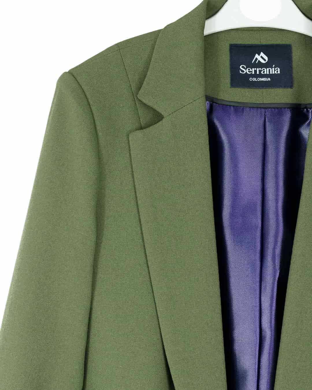Blazer Verde Oliva Lisboa - miniatura 3
