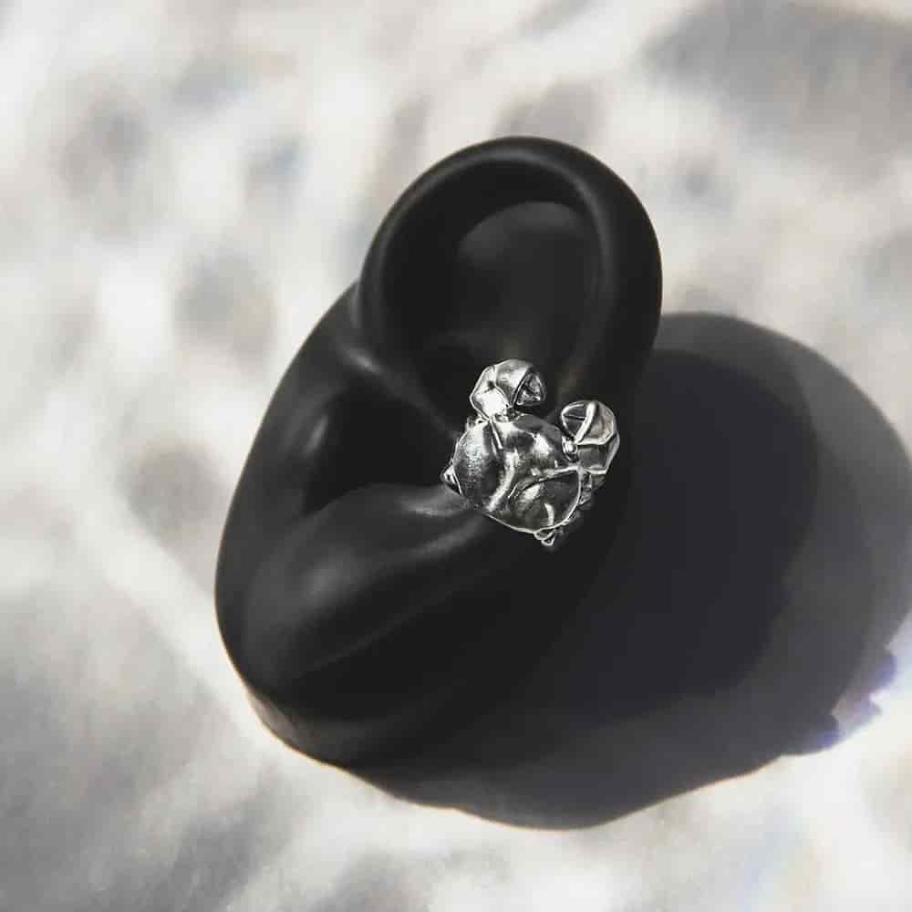 Earcuff Cangrejo rojo - miniatura 6