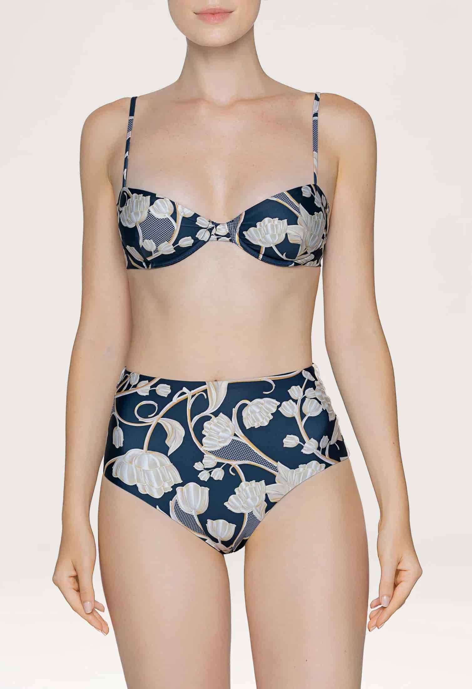 Magenta Perla Bikini Bottom - miniatura 8