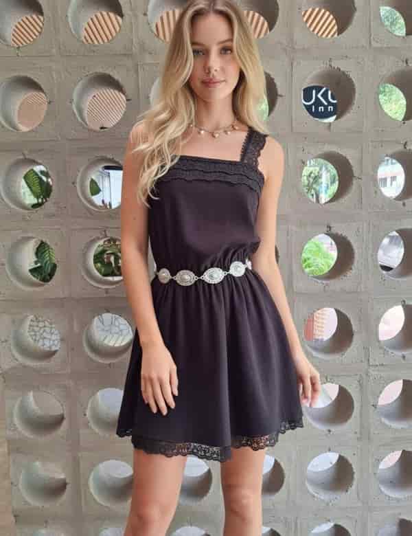 Vestido Ivette Negro - miniatura 2