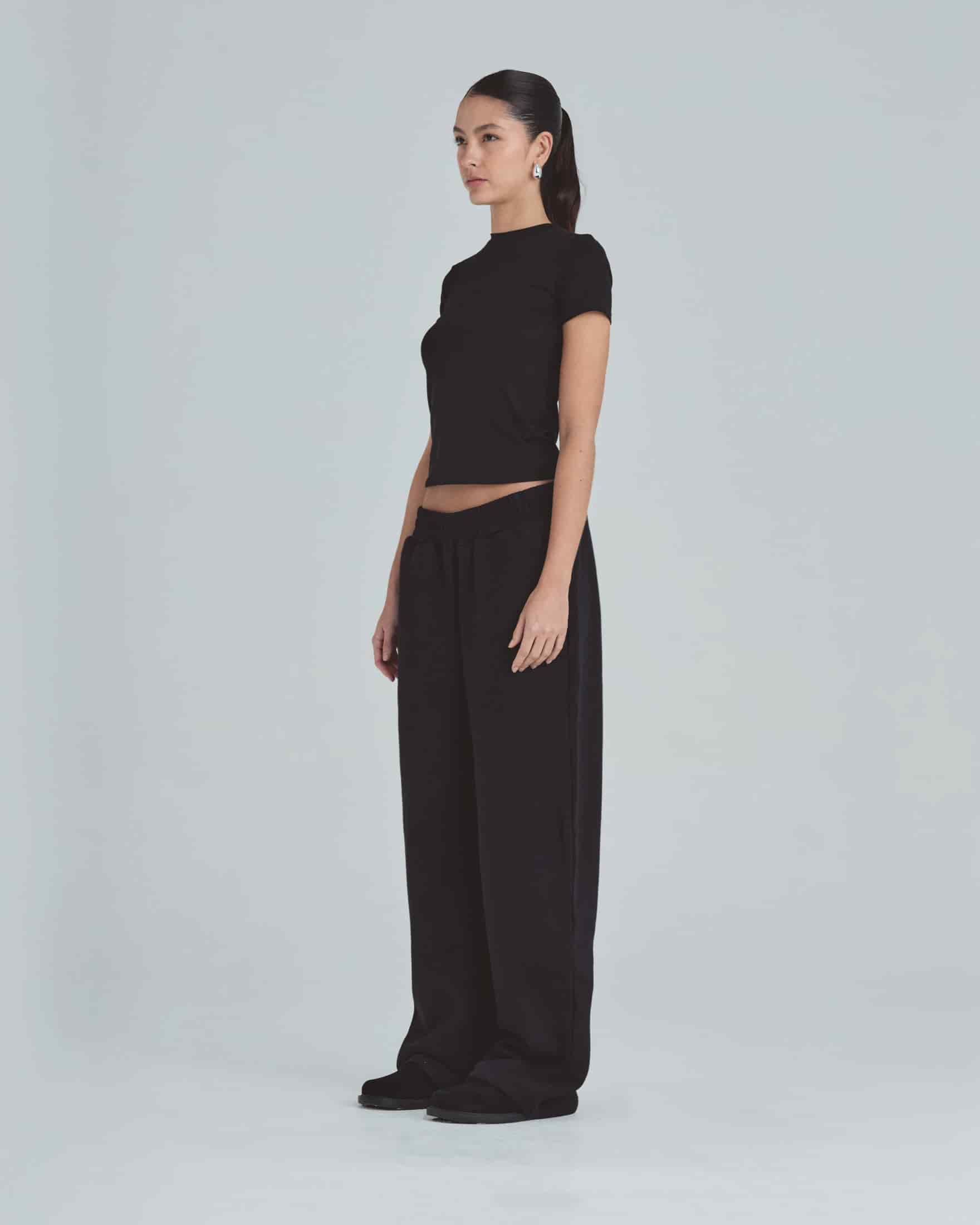 Line Undergold Studio Long Baby Tee Black - miniatura 5