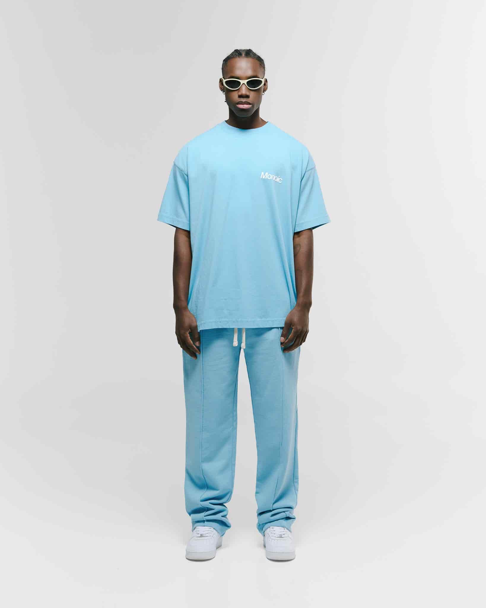 Camiseta Logo Oversized V4 - Azul Claro - miniatura 8