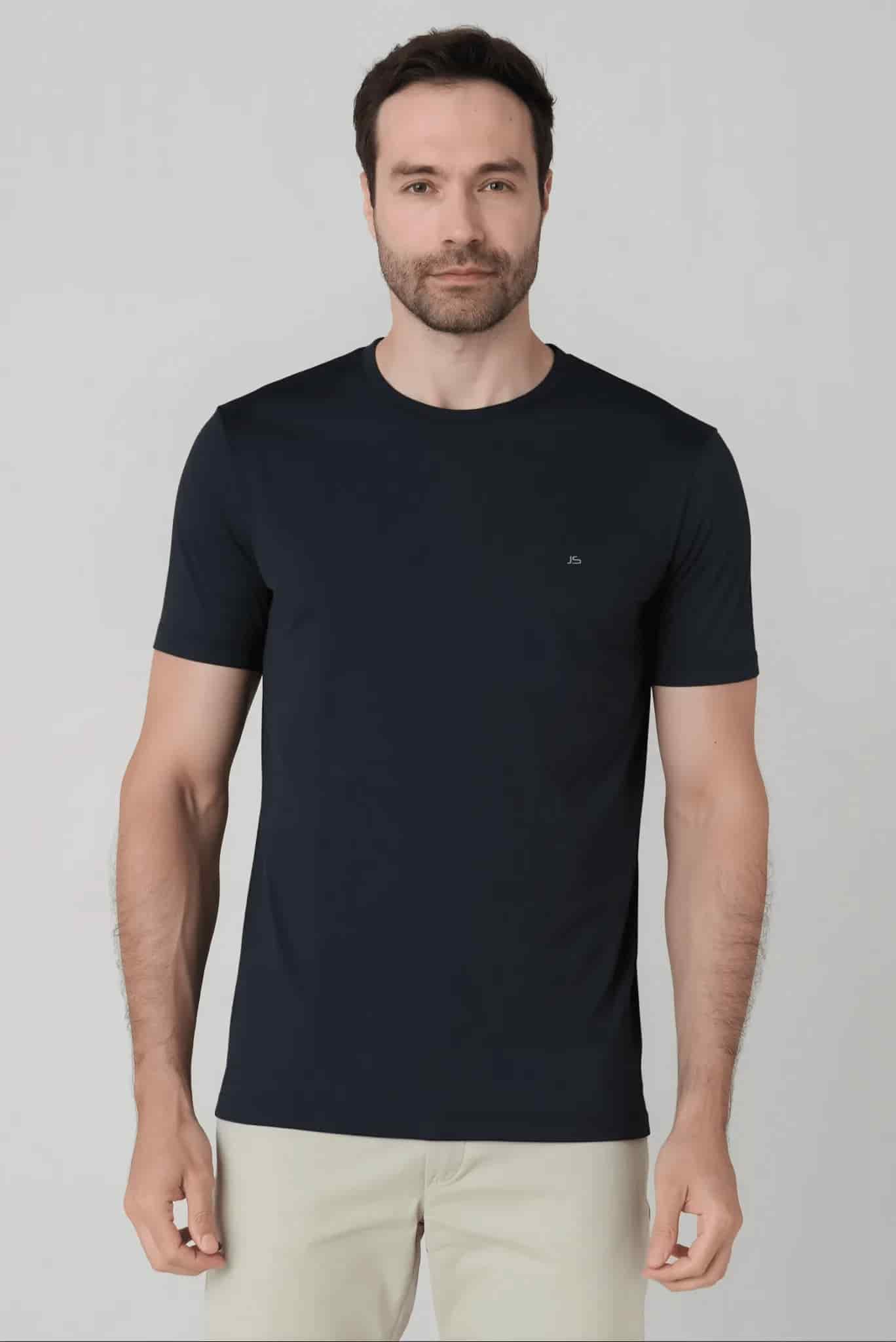 Camiseta cuello redondo para hombre Jon Sonen 020424006 - miniatura 3