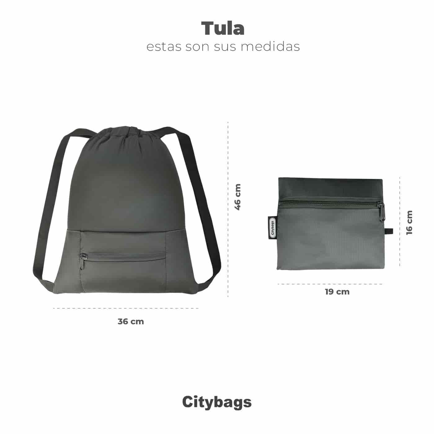 Tula Plegable ULTRA Estampado Acua Citybags Multicolor - miniatura 5