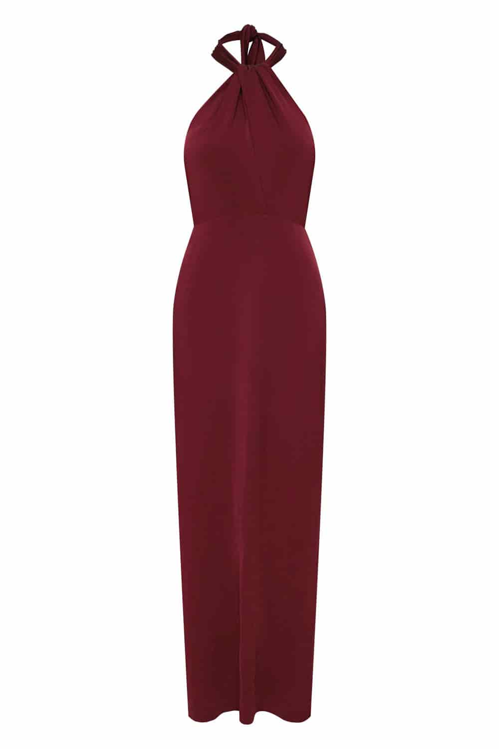 Vestido marcelo vinotinto - miniatura 3