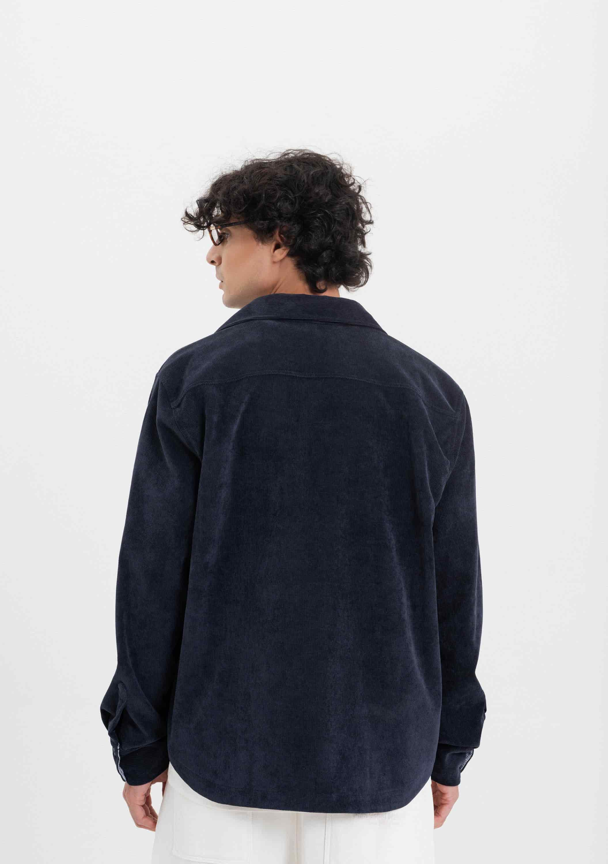 Across The Lines Blue Shacket - miniatura 3