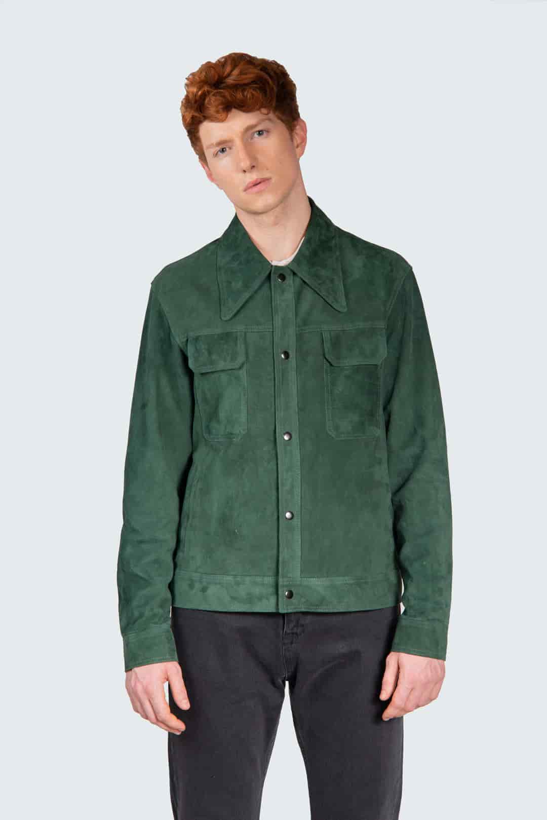 MONTIERI SUEDE JACKET - miniatura 3