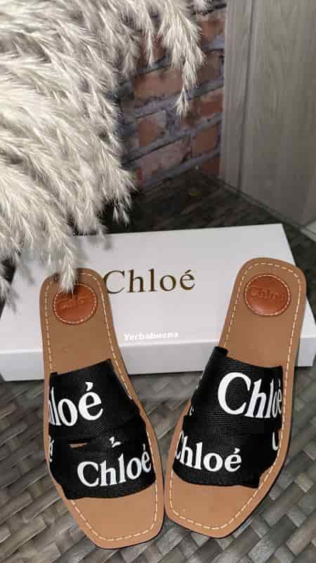 SANDALIAS CHLOE NEGRA - miniatura 2