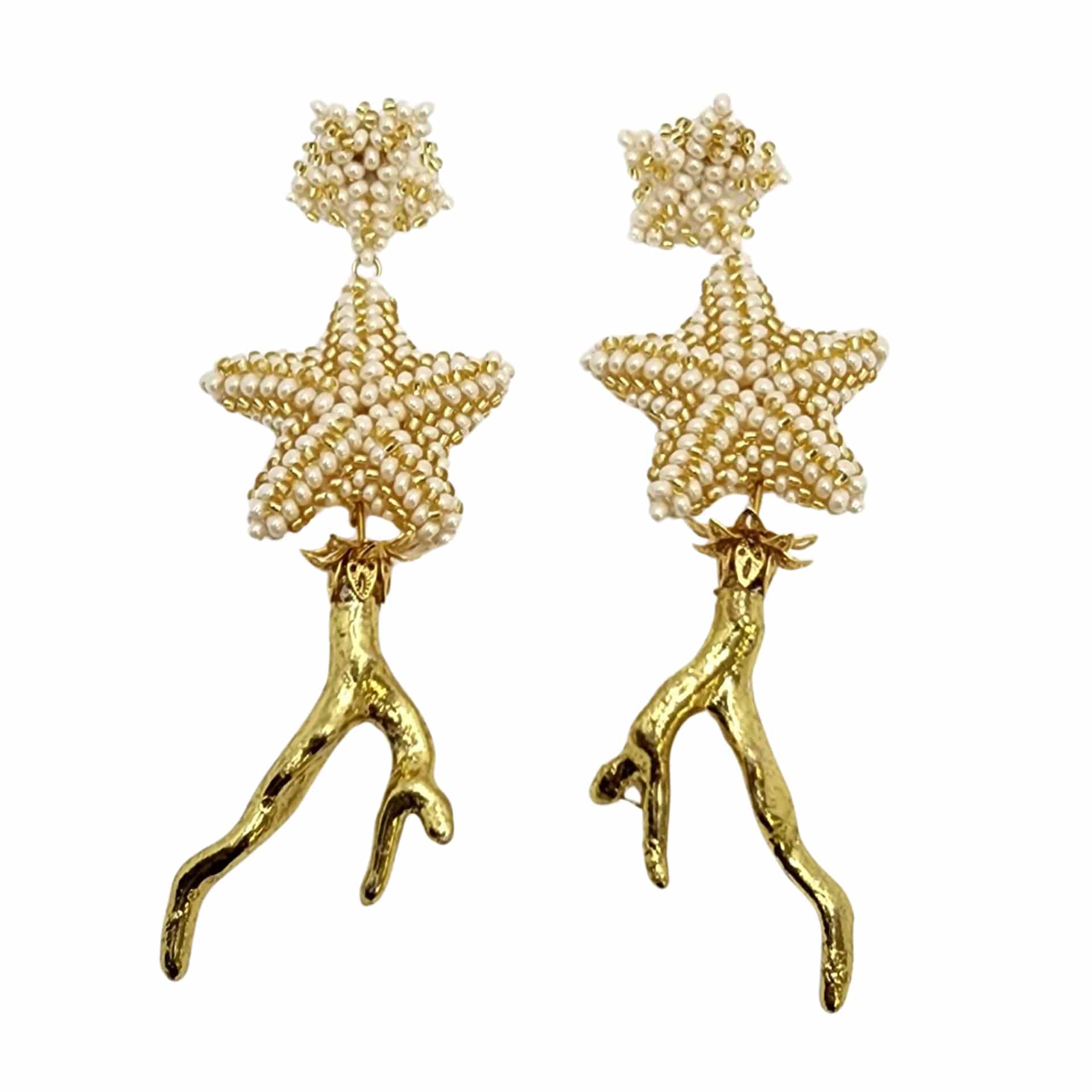 Bridal Star Earrings - miniatura 1